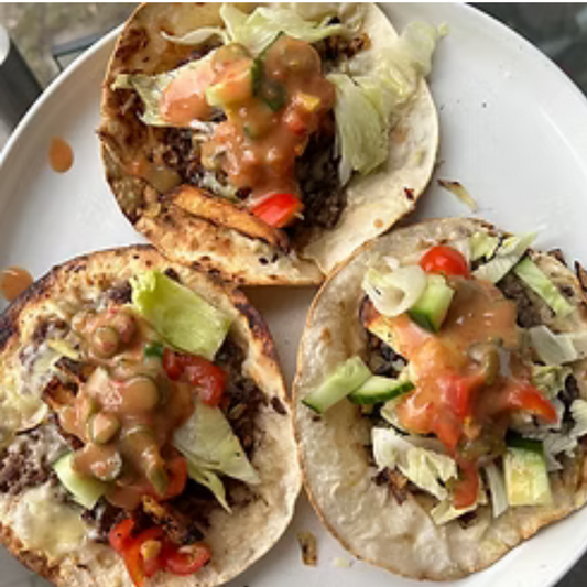BURGER TACOS