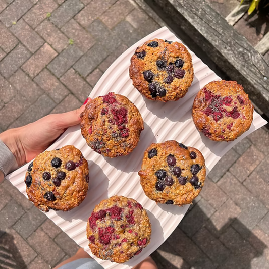 HIGH PROTEIN BREAKFAST MUFFINS