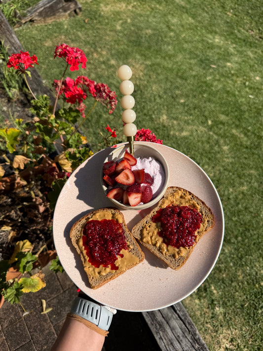 Strawberry Jam and Pink Breakfast
