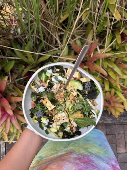 CRISPY RICE POKE BOWL