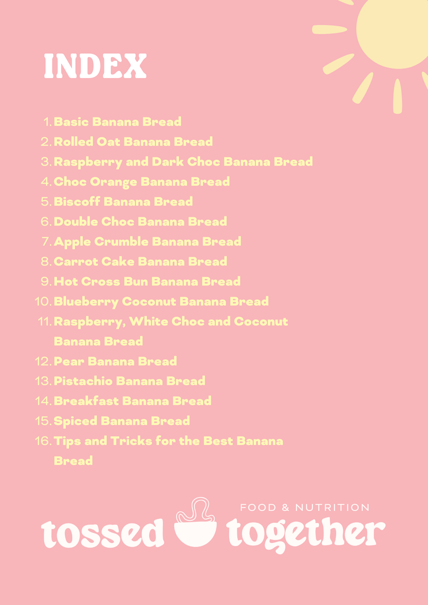 eBook: Banana Bread Edition