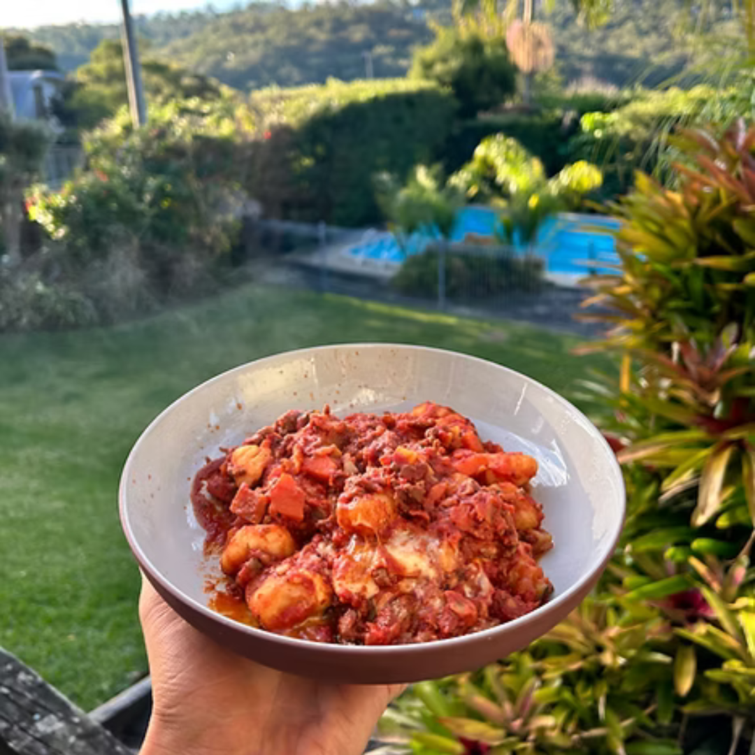 ONE POT BEEF GNOCCHI BAKE