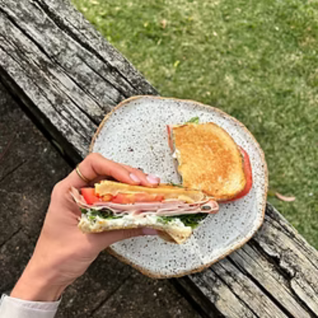 CHILLI HONEY HAM AND CHEESE TOASTIE
