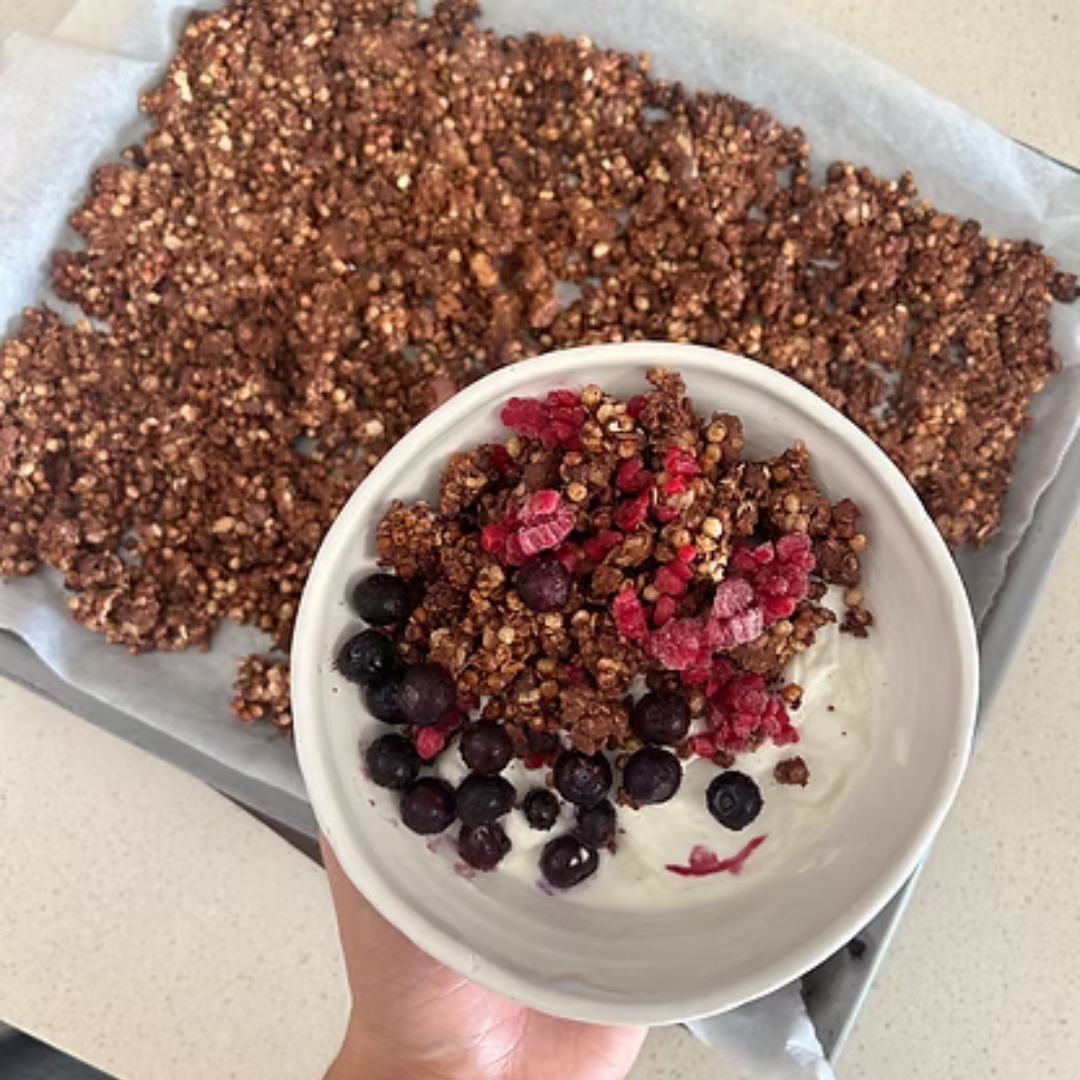 CHOCOLATE PROTEIN GRANOLA