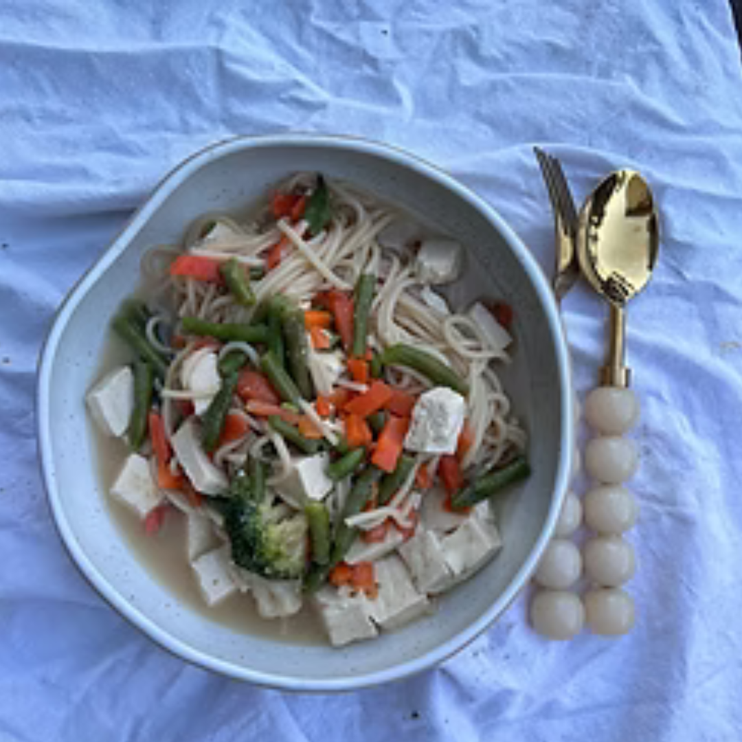 TOFU MISO NOODLE SOUP