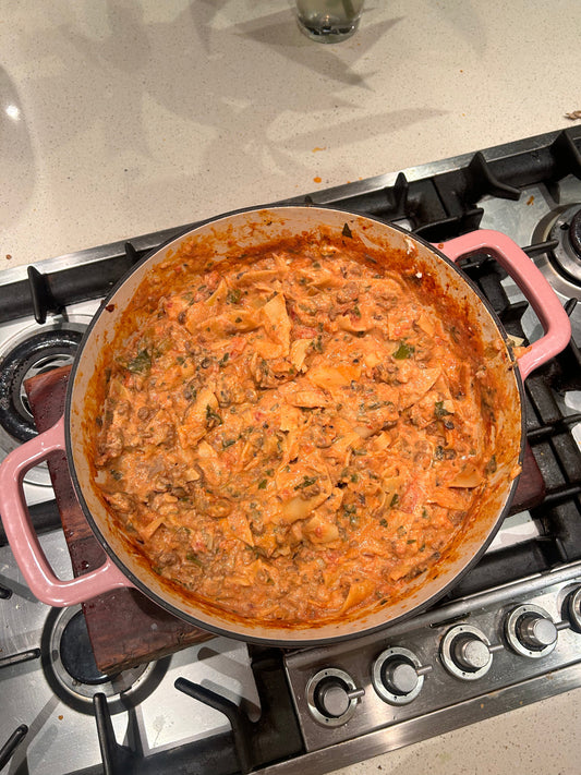 BEEF & RICOTTA LASAGNE POT