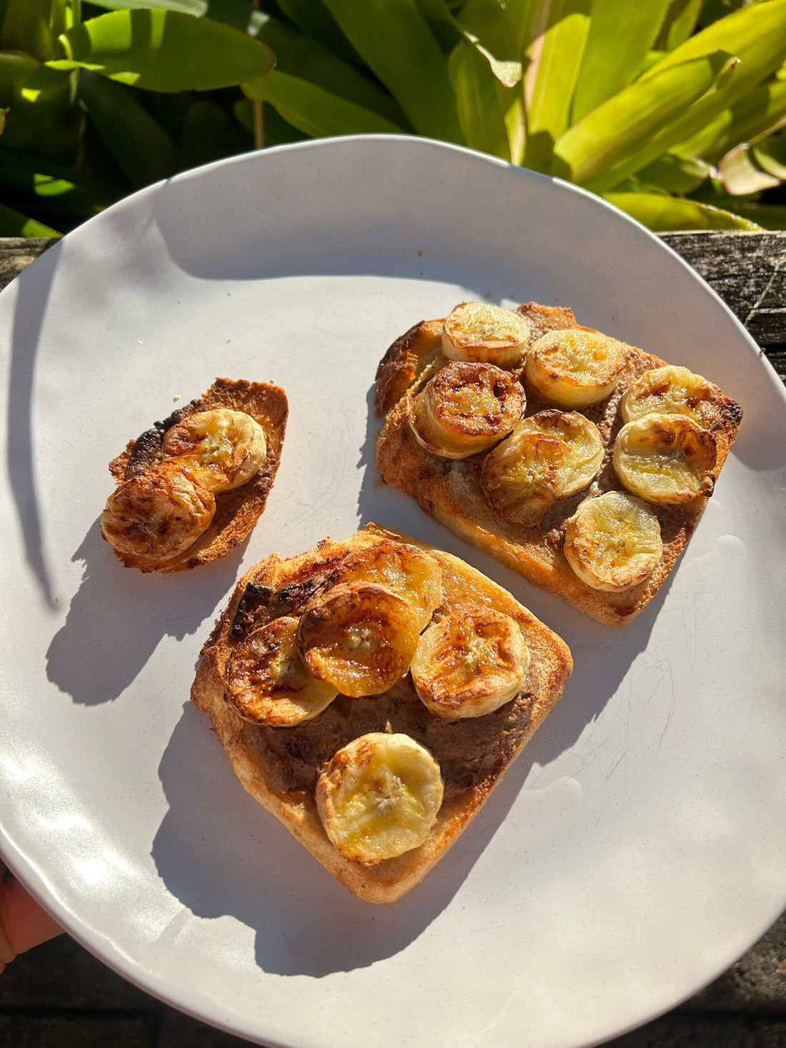 CARAMELISED BANANA TOAST