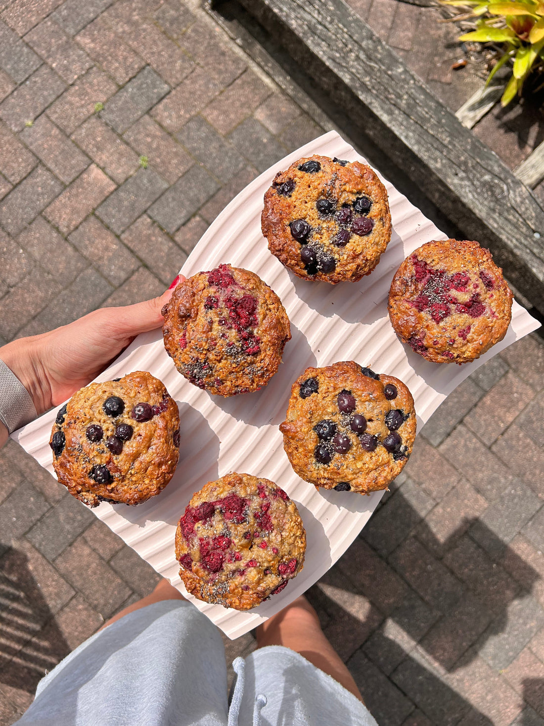 HIGH PROTEIN BREAKFAST MUFFINS
