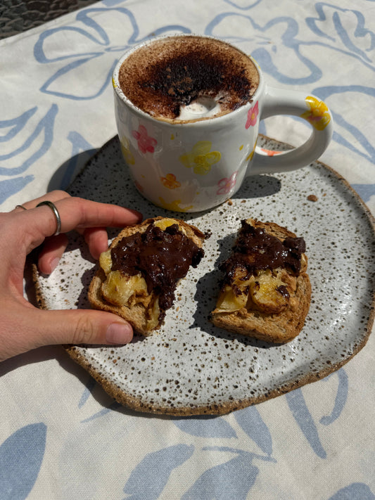 Chocolate PB toast