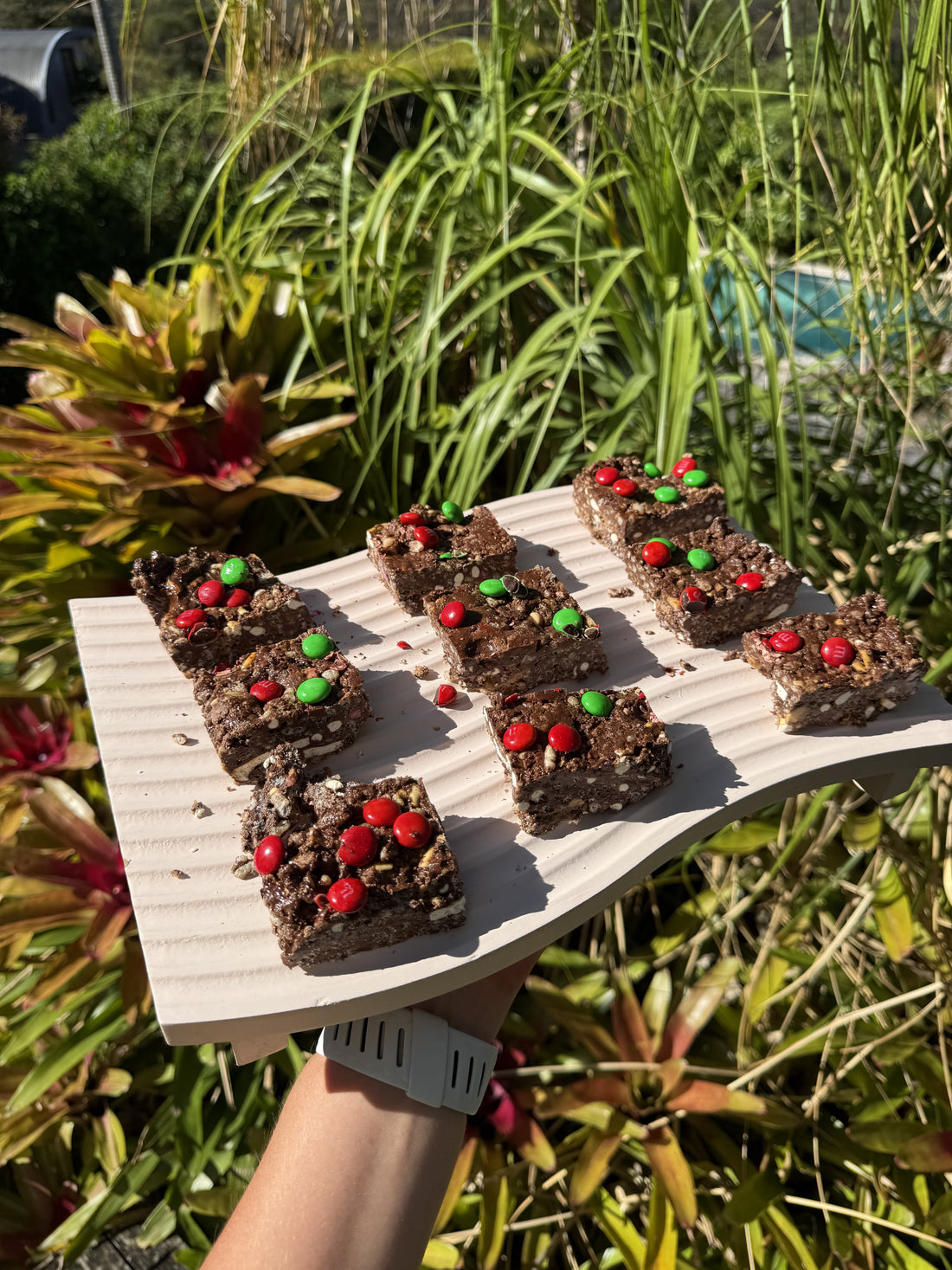 PROTEIN ROCKY ROAD SLICE