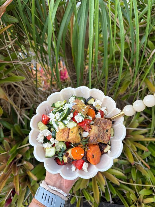 Mediterranean Tofu Bowls