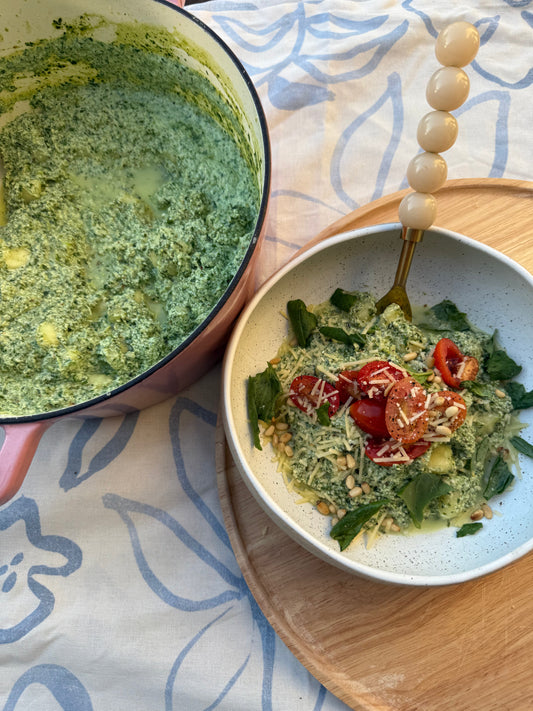 Spinach and Ricotta Gnocchi AKA Pre Game Pasta Night