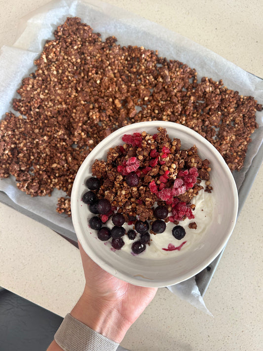 CHOCOLATE PROTEIN GRANOLA