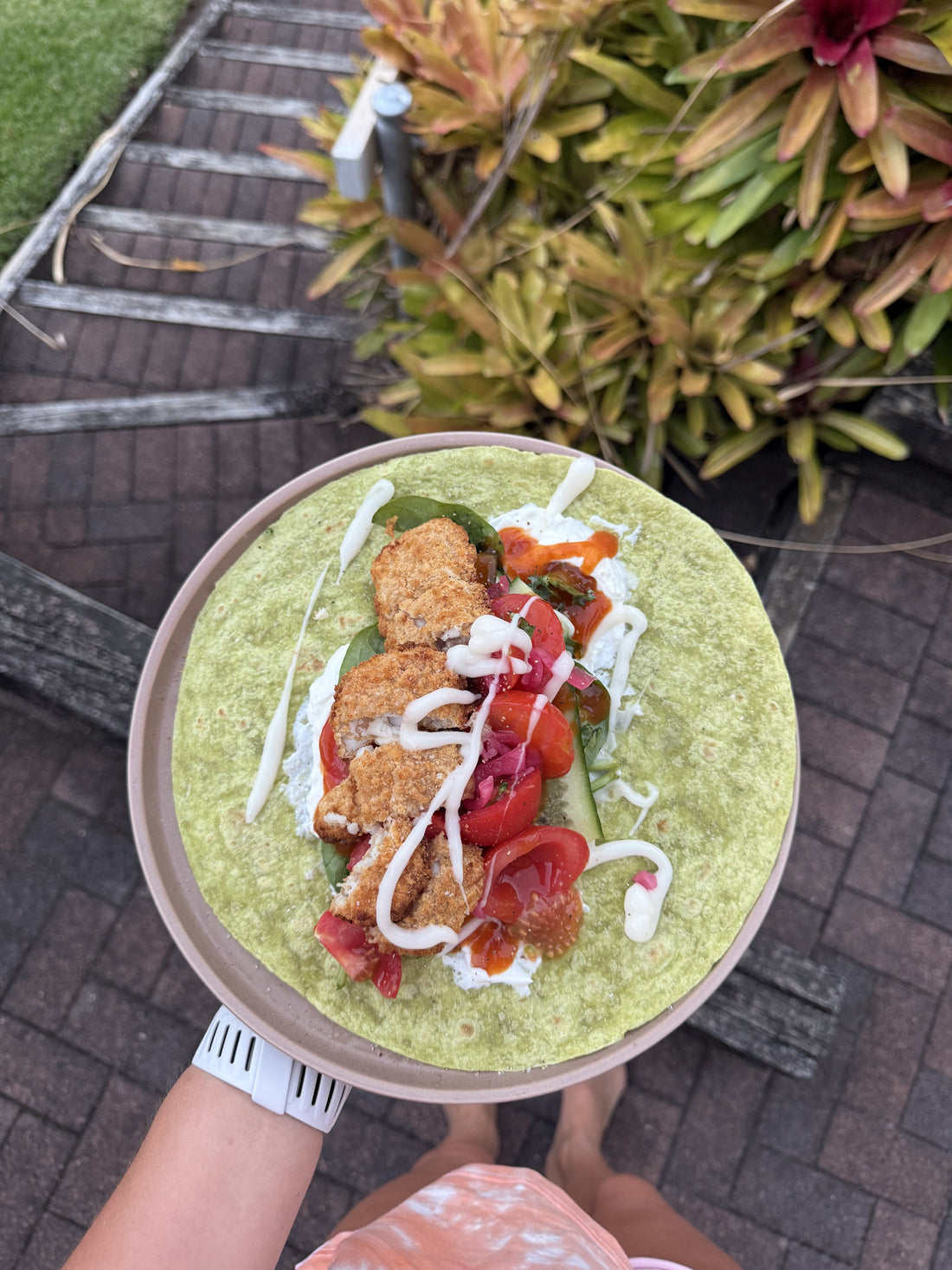 CRISPY FISH WRAP