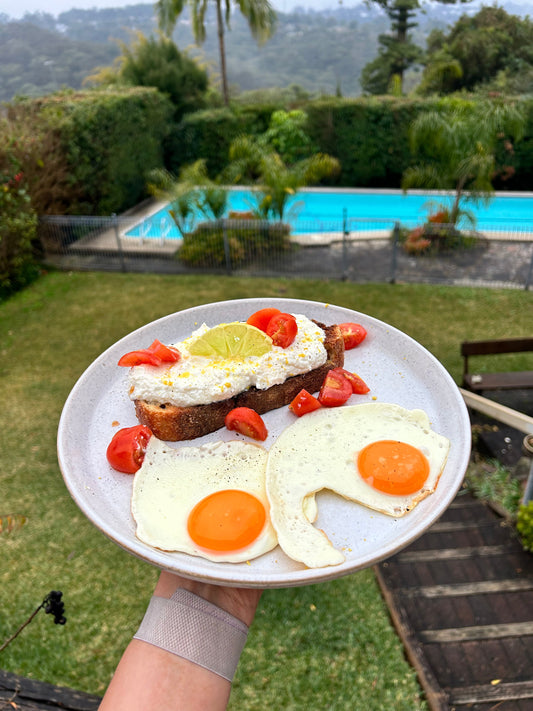 LEMON RICOTTA TOAST