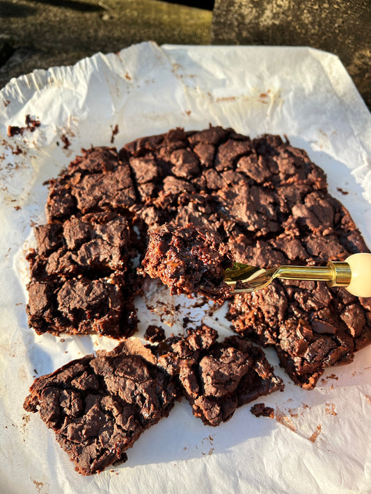 BLACK BEAN BROWNIES