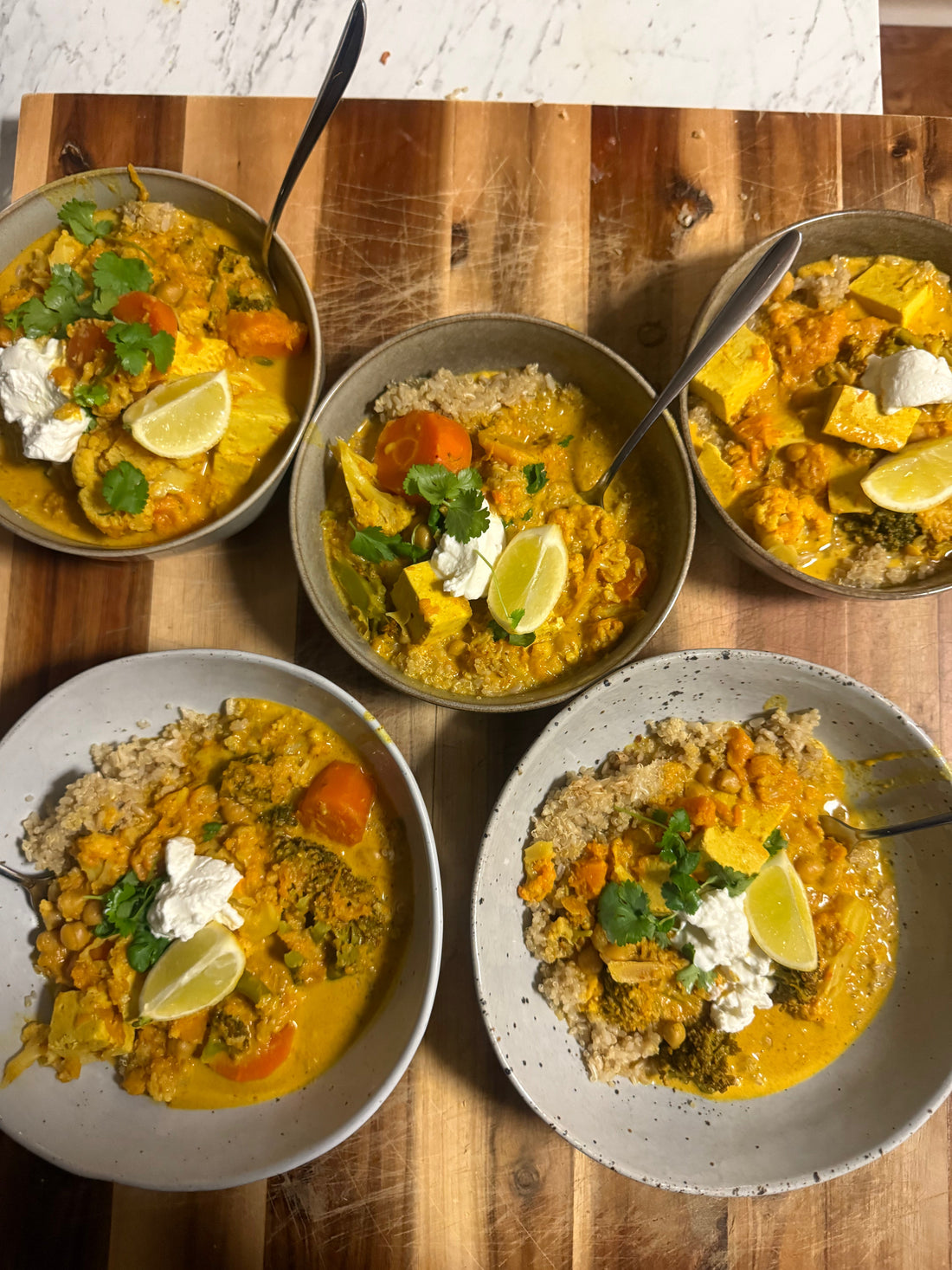 SLOW COOKED TOFU VEGGIE CURRY