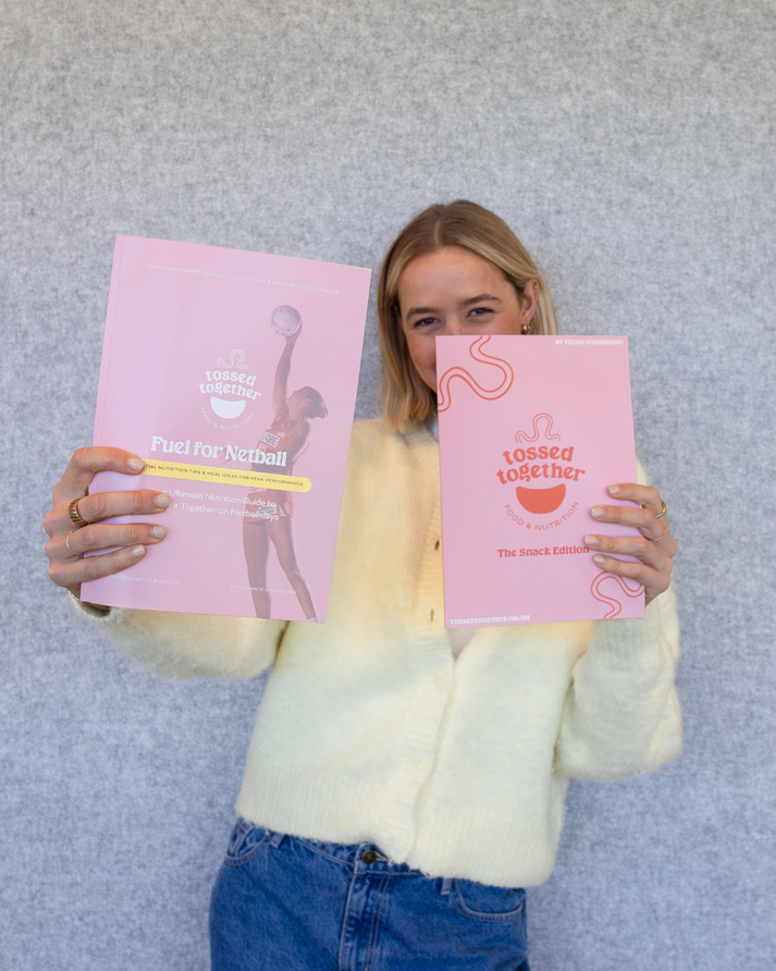 Fuel for Netball & Snacks Edition: Physical eBook Bundle – TossedTogether